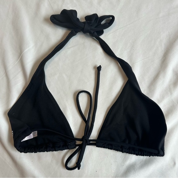 VICTORIA'S SECRET SWIM Triangle Skull Bling Bikini Top - Picture 3 of 4